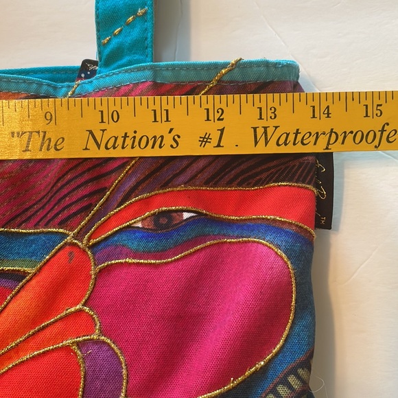 Lauren Burch Harlequin Birds Medium Tote - Picture 7 of 9